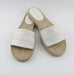 DIOR GRANVILLE OBLIQUE EMBROIDERED COTTON SLIDES - LuxurySnob