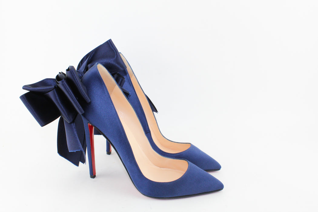 Christian louboutin Anemone Satin Pumps