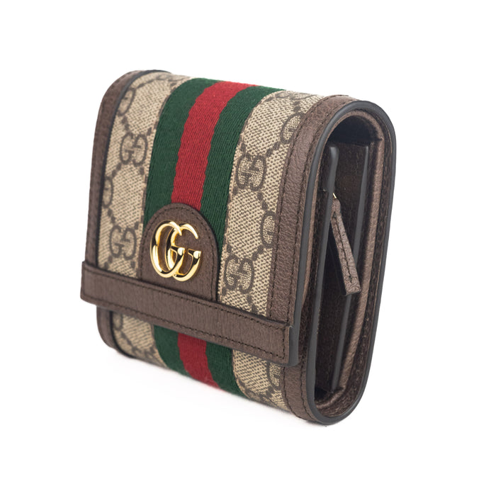 Gucci Ophidia GG Card Case Wallet