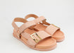 Fendi Vitello Leather Sandals