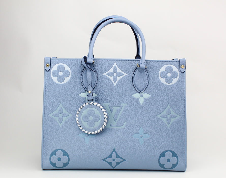 Louis Vuitton Neverfull OntheGo MM Summer Blue