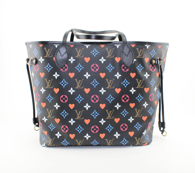 Louis Vuitton Game On Neverfull mm Black