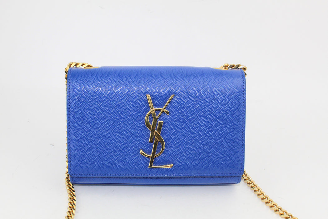 Saint Laurent Kate Small Monogram Bag on Chain