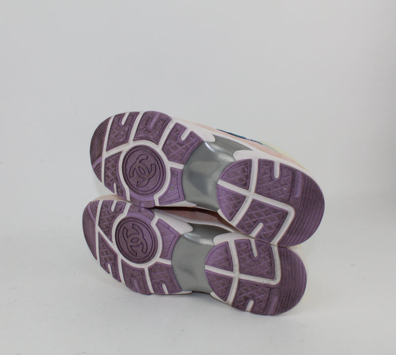 CHANEL CROSS TRAINER SNEAKERS