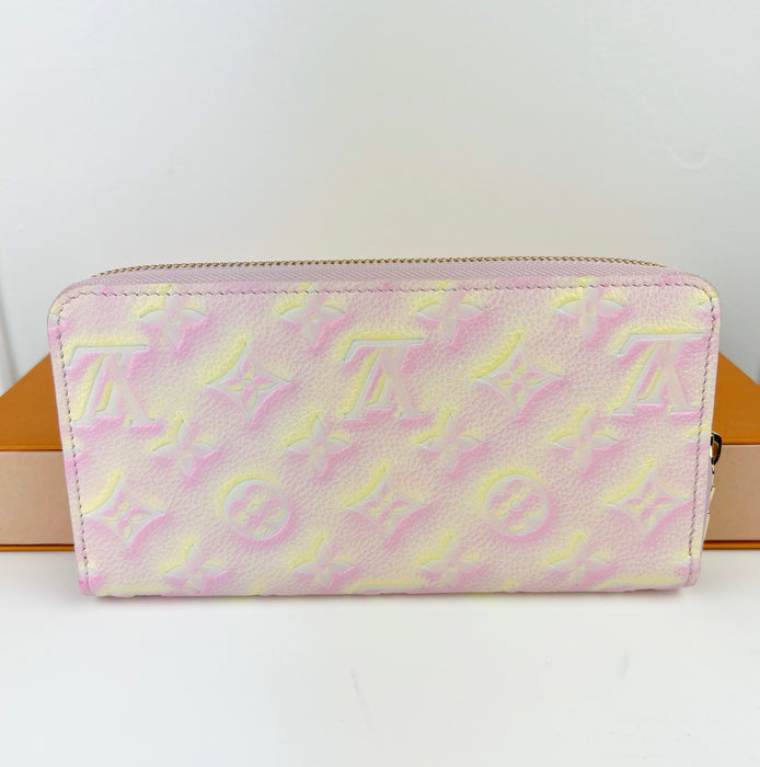 Louis Vuitton Zippy Wallet Pink