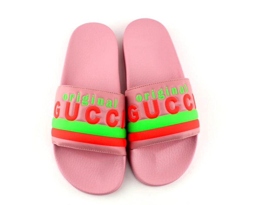 GUCCI PURSUIT PUFFER SLIDES