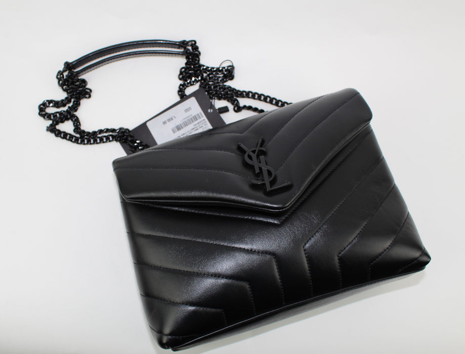 SAINT LAURENT LOULOU SMALL SHOULDER BAG - LuxurySnob