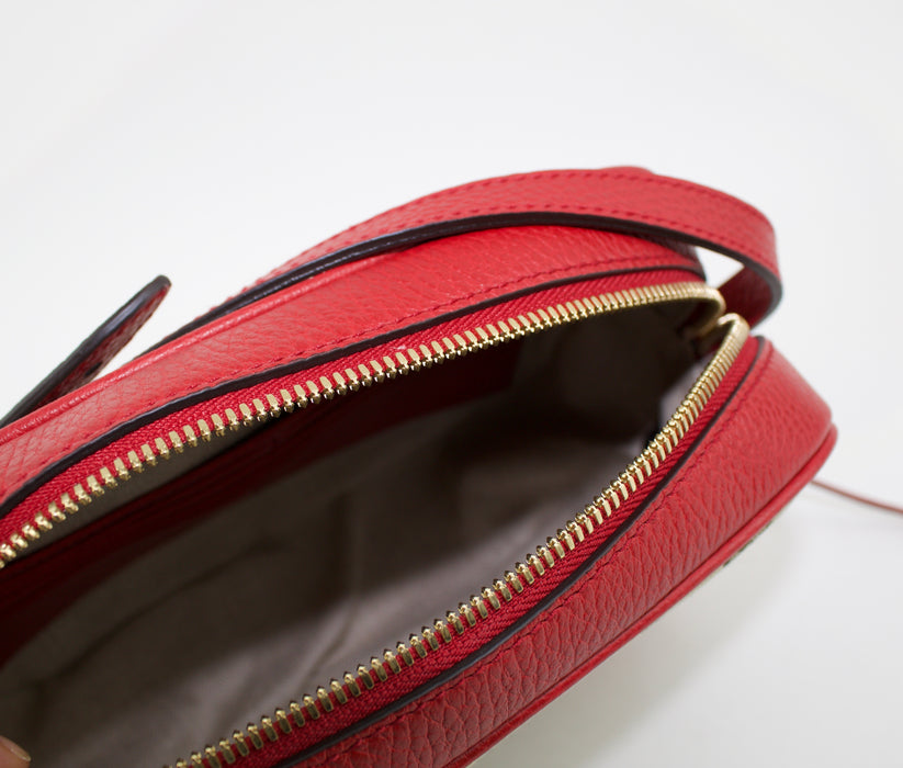 GUCCI GG SUPREME CANVAS BREE CROSSBODY BAG