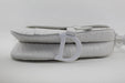 CHALK WHITE SADDLE DIOR OBLIQUE EMBOSSED SMOOTH CALFSKIN BAG