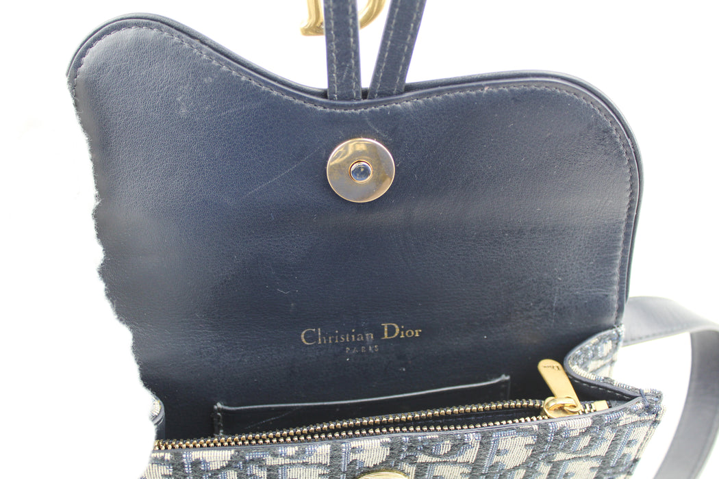 Dior Oblique Saddle Belt Bag
