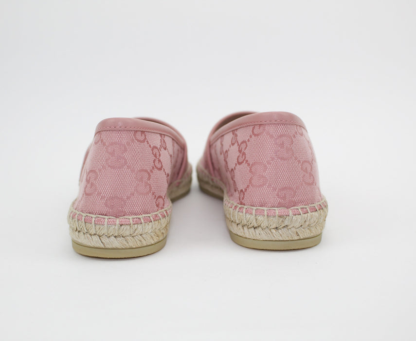 Gucci Gg Pilar Canvas Espadrilles