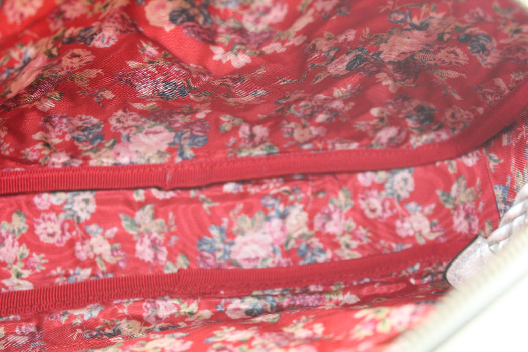 GUCCI METALLIC QUILTED LEATHER SHOULDER BAG