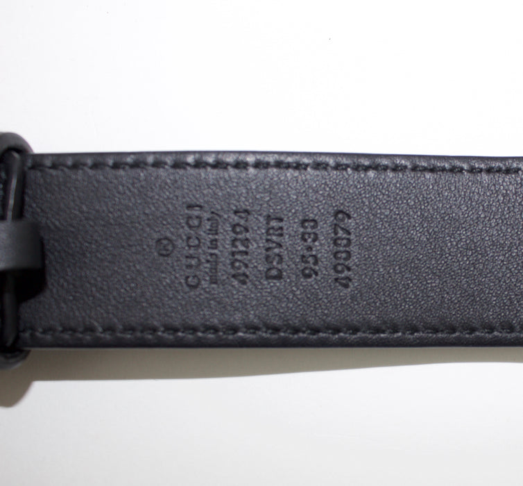 GUCCI GG MARMONT MATELASSÉ LEATHER BELT BAG SIZE 95/38