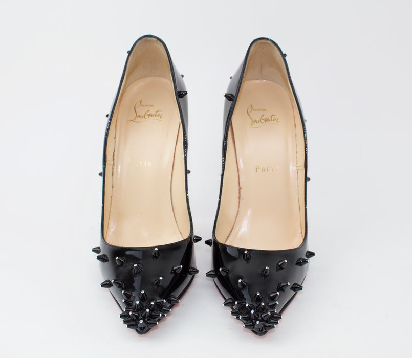 CHRISTIAN LOUBOUTIN DIAMOND SPIKE 120 SIZE 39.5