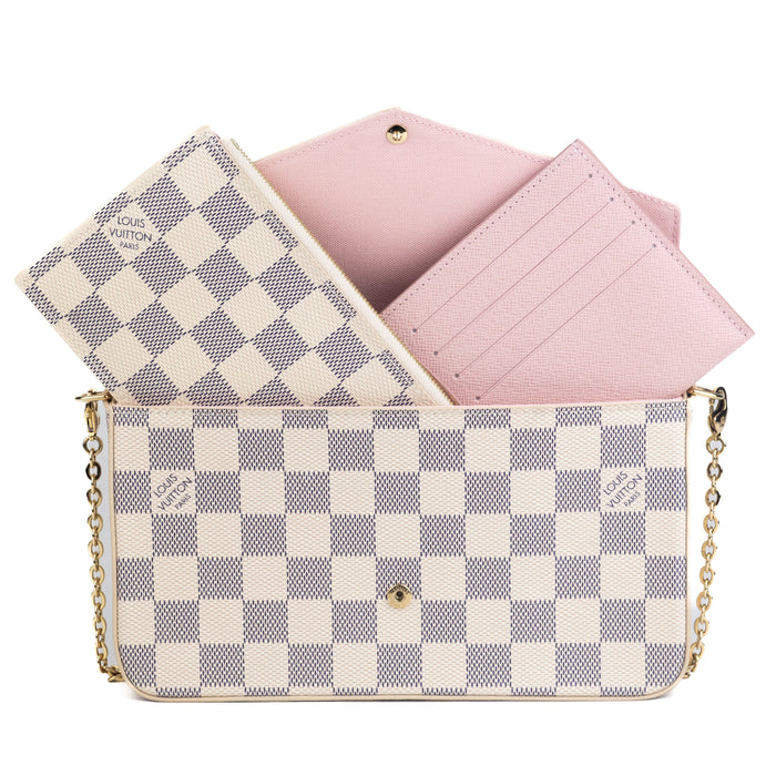 Louis Vuitton Fèlicie Pochette Damier Azur