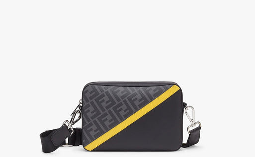 Fendi Grey Fabric Camera Case