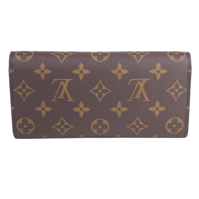 Louis Vuitton Monogram Emilie Wallet in Fuchsia