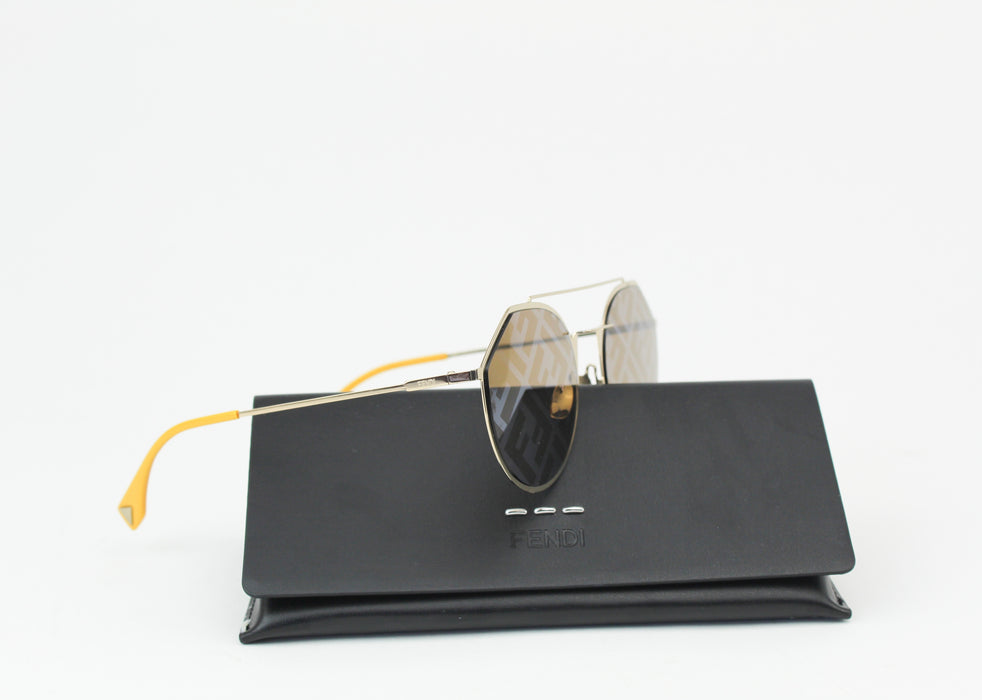 Fendi FF shield sunglasses