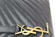 Saint Laurent Monogram Envelope Leather Shoulder Bag