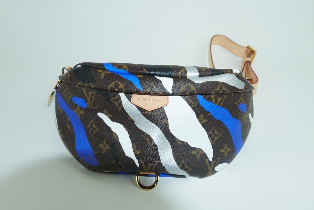 Louis Vuitton LVXLOL Bumbag Monogram Blue/Silver