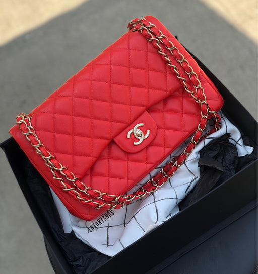 CHANEL JUMBO CAVIAR BAG - LuxurySnob