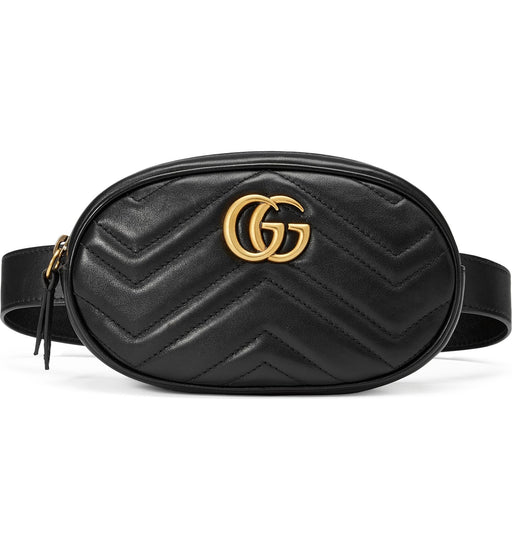 GG MARMONT MATELASSÉ LEATHER BELT BAG 85/34 - LuxurySnob