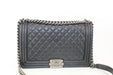 Chanel Medium Lambskin Boy Bag Black