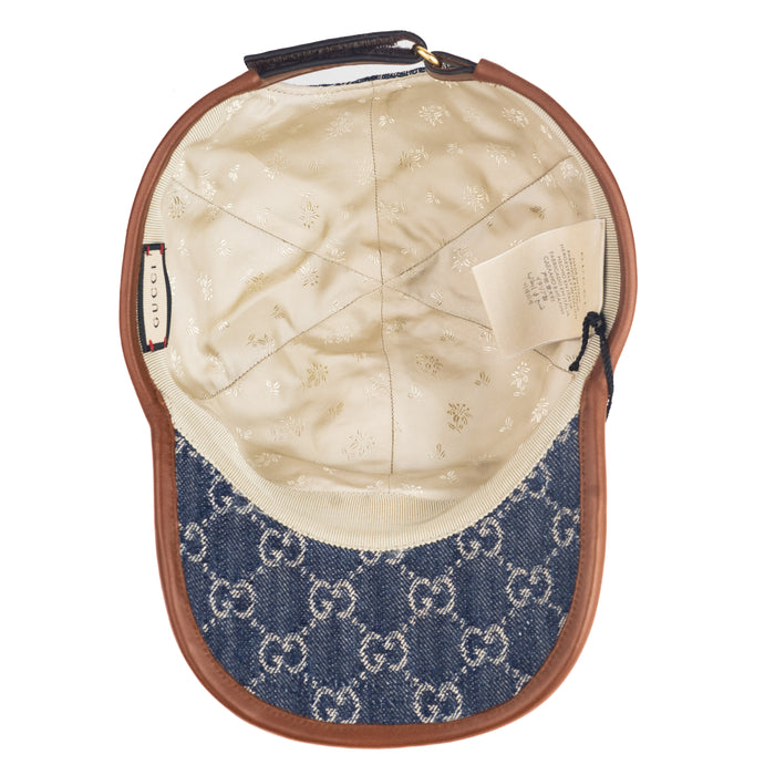 Gucci GG Denim baseball cap