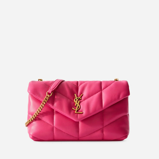 Saint Laurent Puffer Toy Bag in Quilted Lambskin