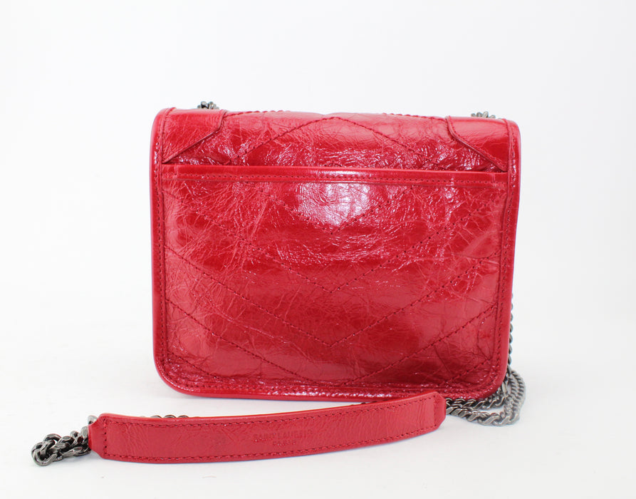 Saint Laurent Niki Baby Red Bag