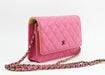 Chanel Wallet on Chain pink
