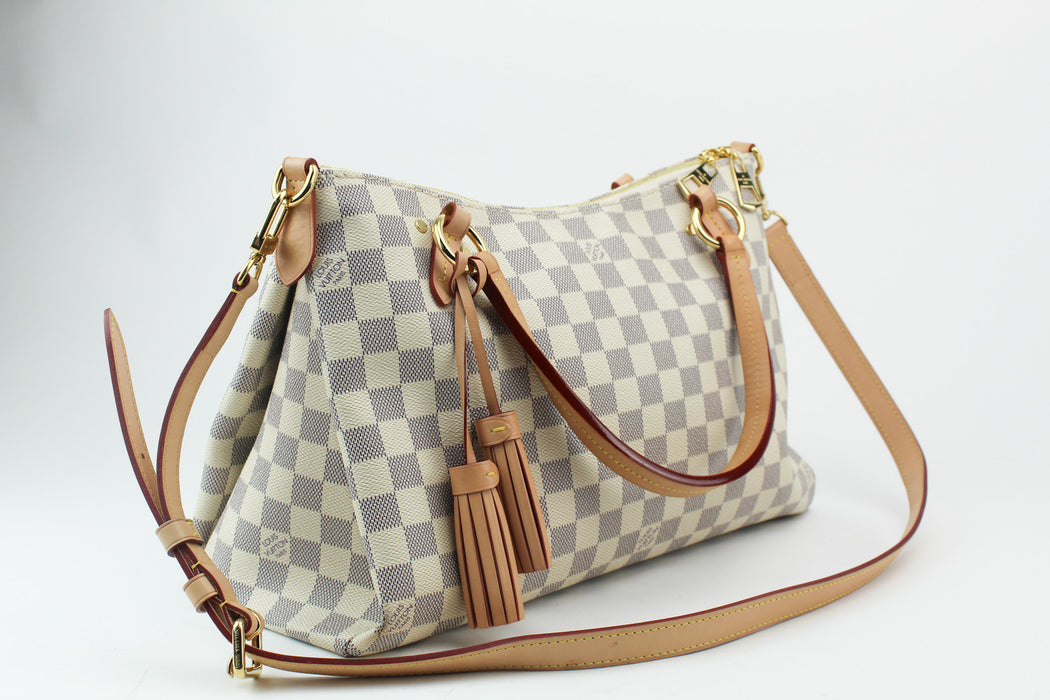 Louis Vuitton Lymington Damier Azur Coated Canvas Handbag