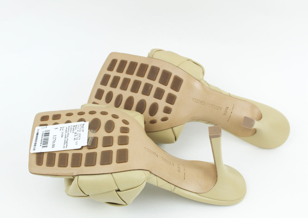 Bottega Veneta Bv Lido Leather Sandals