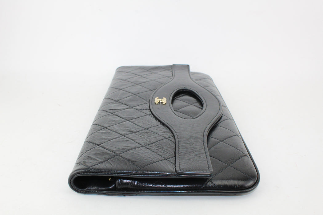 Chanel O Case Flap Clutch