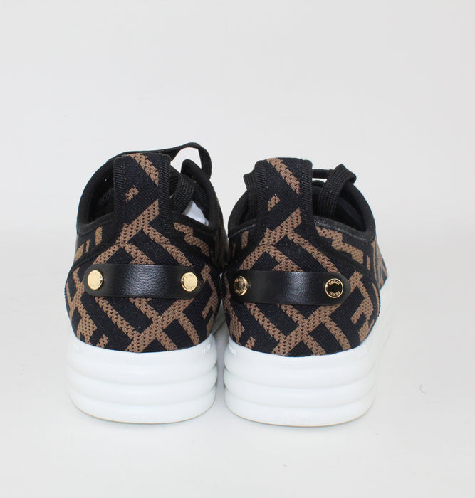 Fendi FF Logo Knit Platform Sneaker