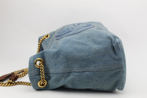 Gucci Soho Denim Chain Shoulder bag