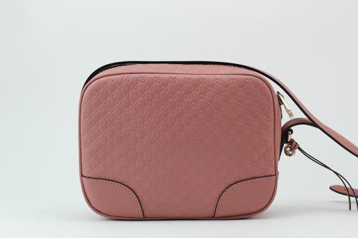 Gucci GG Supreme Canvas Bree Crossbody pink