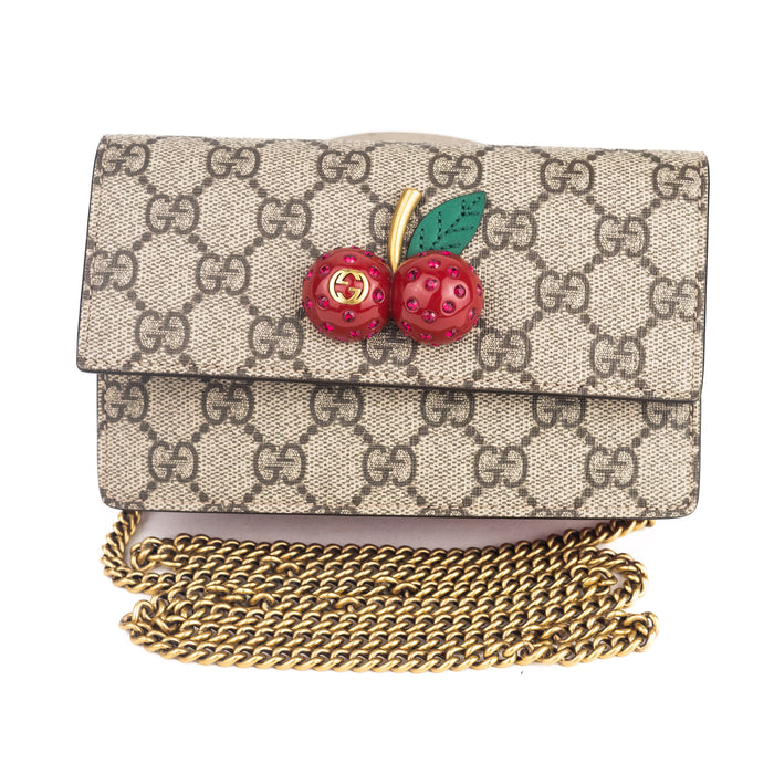 Gucci GG Supreme Mini Cherry bag