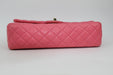 CHANEL SMALL LAMBSKIN FLAP BAG IN PINK - LuxurySnob