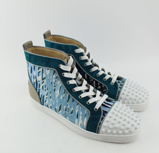 CHRISTIAN LOUBOUTIN  LOUIS HIGH TOP SNEAKER SIZE 45 - LuxurySnob