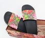 GUCCI GG BLOOMS SUPREME SLIDE SANDAL SIZE 40