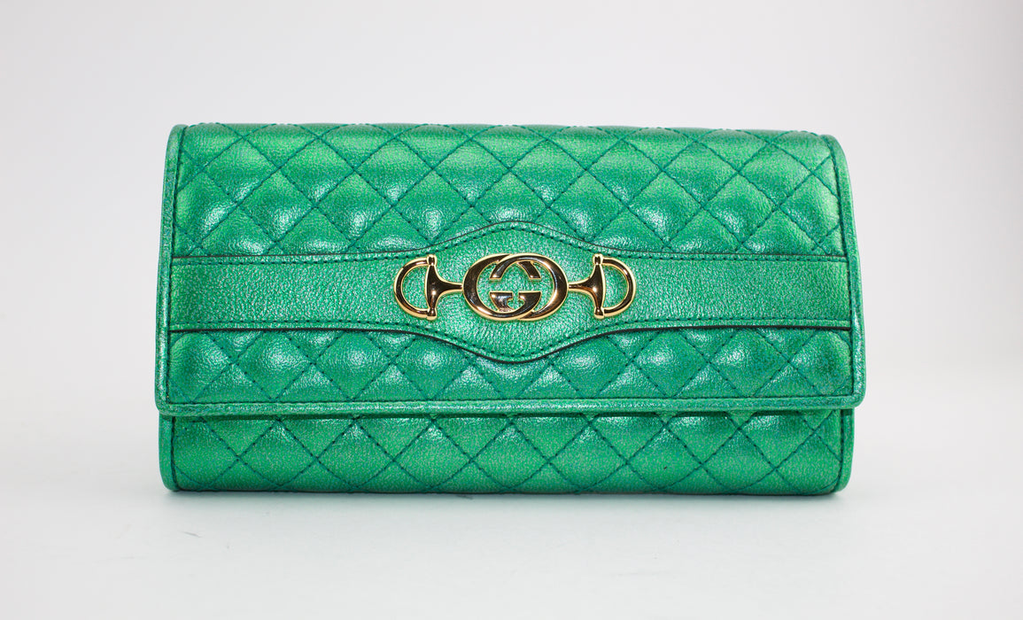 GUCCI ZUMI FLAP WALLET