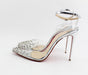 CHRISTIAN LOUBOUTIN SPIKOO 100MM  PVC SIZE 39 - LuxurySnob