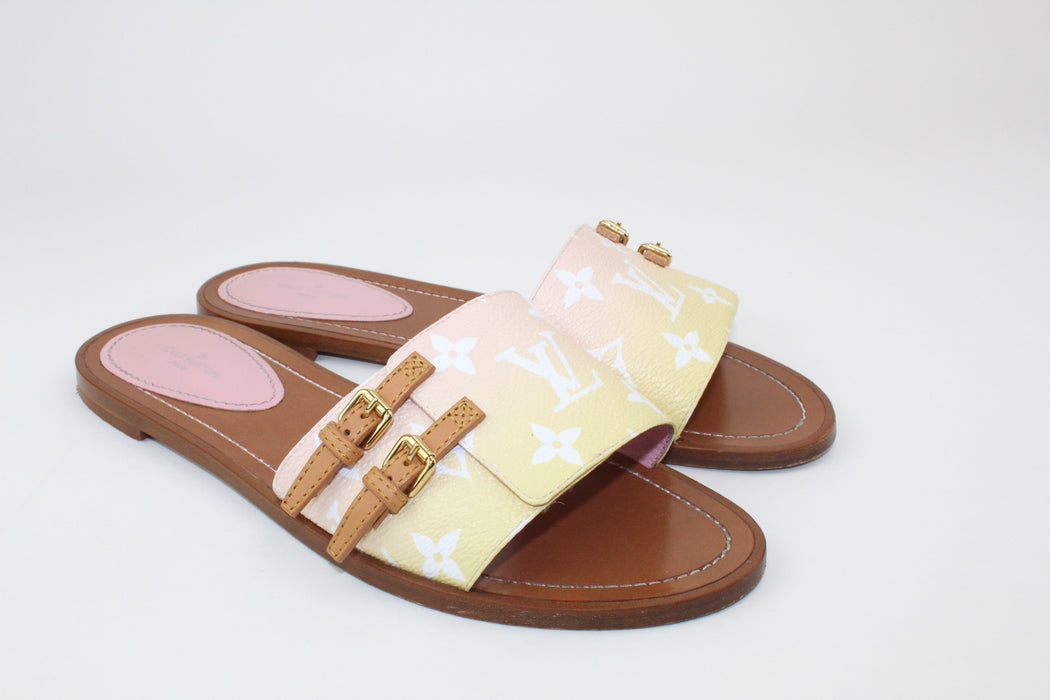 Louis Vuitton Lock It Flat Mule