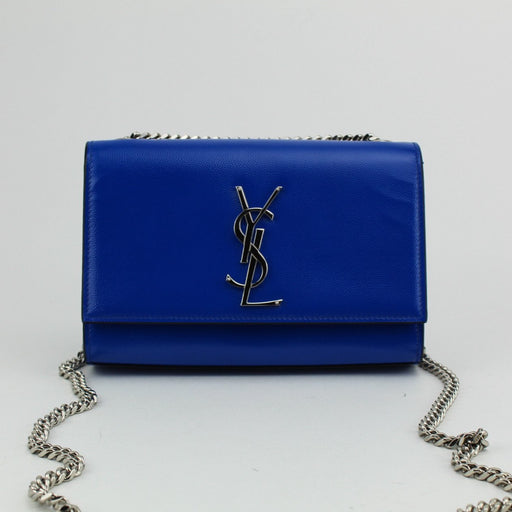 SAINT LAURENT BLUE MEDIUM KATE BAG