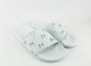 Gucci Rubber GG Slides White