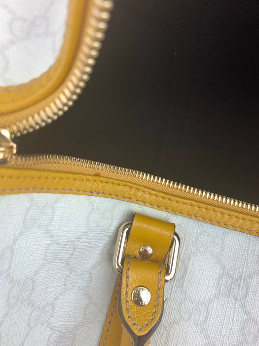 GG Canvas Boston Bag