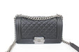 Chanel Caviar Medium Boy Bag in Black