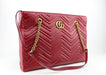 Gucci GG Marmont Matelasse Medium Tote Red
