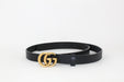 Gucci Leather belt with Double G buckle